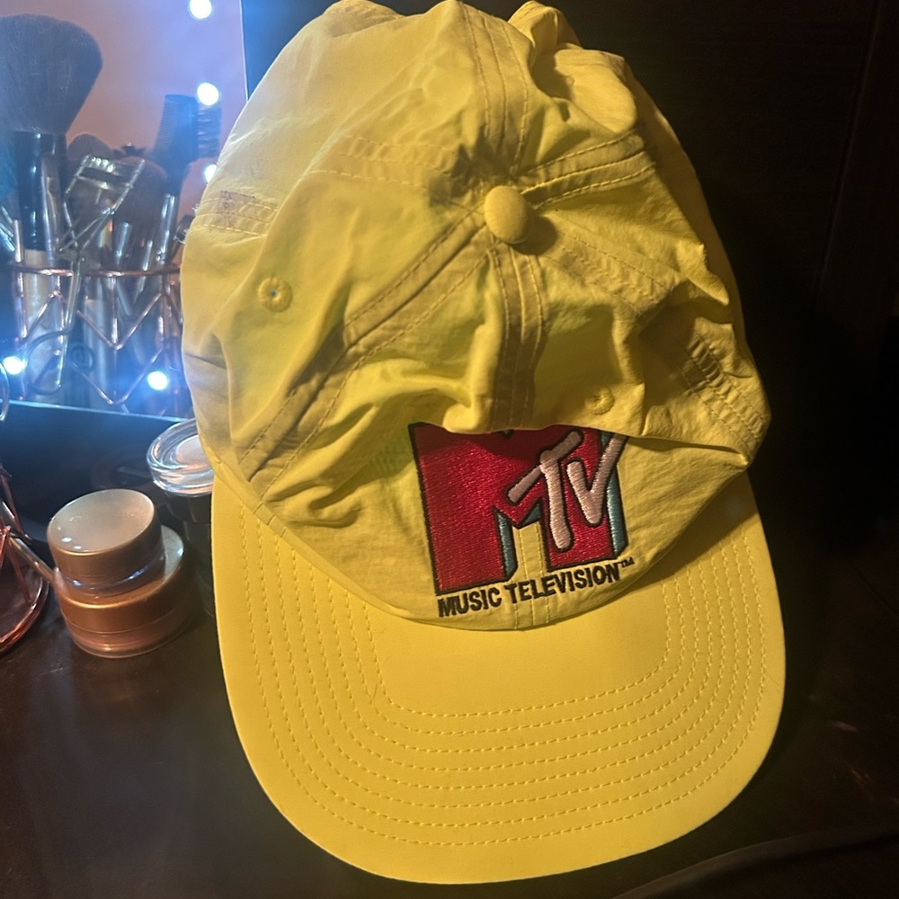 MTV Yellow Baseball Cap